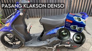 Pasang Klakson Keong Denso di Mio Sporty [upl. by Ithaman]