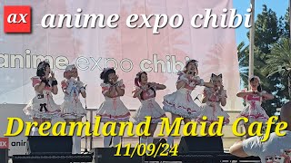 【anime expo chibi 2024】Dreamland Maid Cafe [upl. by Donadee]