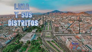 LIMA PERU Y SUS DISTRITOS  CINEMATIC VIDEO 4K  AIR 2S [upl. by Ted]