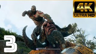 GOD OF WAR PC GAMEPLAY 4K PART3 godofwarragnarok tharogaming [upl. by Woodberry565]