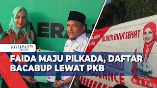 Pilkada 2024 Faida Daftar Bakal Calon Bupati Jember Lewat PKB [upl. by Enra]