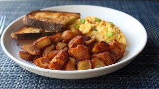 Quick amp Crispy Home Fries  How to Make Crispy DinerStyle Home Fries [upl. by Odawa]