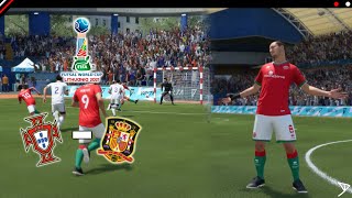 PORTUGAL VS ESPANHA  MUNDIAL DE FUTSAL 2021 FIFA 21 [upl. by Nojel]