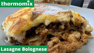 Thermomix TM6 Lasagne Bolognese [upl. by Erelia589]