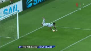 Khune slaying Higuita Scorpion Kick [upl. by Eitisahc]