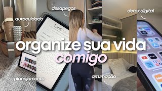 ASSISTA SE VOCÊ ESTÁ PRECISANDO RECOMEÇAR  organizando TODA a minha vida para ter um glowup 🧺☁️✨ [upl. by Ttcos]