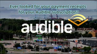 Where to find your Audible and Amazon Prime receipts [upl. by Holli]