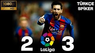 Real Madrid 23 Barcelona  TÜRKÇE SPİKER HD • Efsane bir maç [upl. by Norga731]