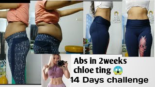 Abs in 2 weeks😱Indian tried chloe ting  shocking results 😱😲 chloetingabschallenge chloeting [upl. by Sivram730]