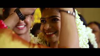 Beautiful Kerala Hindu Wedding Highlights  Maneesh amp Aswani by Cinema Maxx Wedding [upl. by Aicener82]