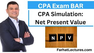 Net Present Value Buy Versus Lease CPA Simulation [upl. by Alejoa]