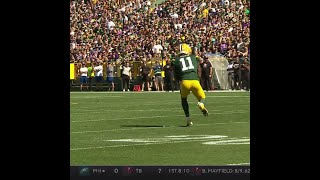 Jayden Reed catches for a 24yard Gain vs Minnesota Vikings [upl. by Derej]