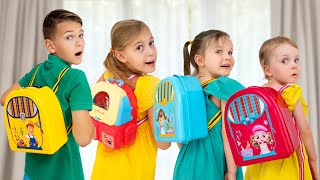 🎒 Vania Mania Kids Backpacks for children  more Childrens Songs and Videos [upl. by Earehc]