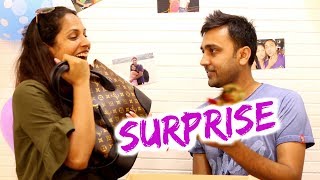 Biggest Surprise Ever  8 Years Of Togetherness  DIML  ShrutiArjunAnand [upl. by Oilegor718]