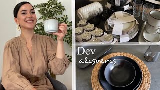 DEV EV ALIŞVERİŞİ I ikea haul ikea mutfak alışverişi [upl. by Nairrod]