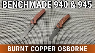 UNBOXING NEW BENCHMADE 940 amp 945 OSBORNES [upl. by Richia715]