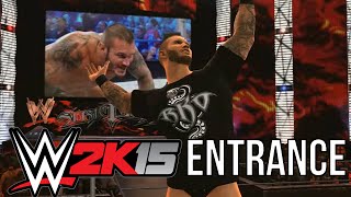 WWE 2k15 Randy Orton Entrance [upl. by Abernon613]