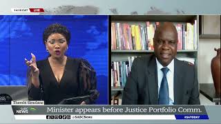 VBS Saga  Justice Ministers appearance before Parliament is an exercise of accountability [upl. by Akram]