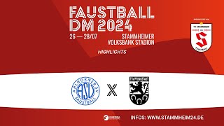 HIGHLIGHTS Faustball DM 2024  Viertelfinale 1 Ahlhorner SV  TSV Pfungstadt [upl. by Ezri]