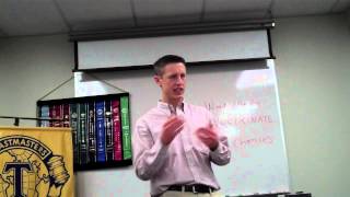 Toastmasters  Speech 10  This Is Your Life [upl. by Kcirderfla687]