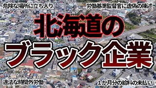 【空から見る】北海道のブラック企業 2024年版 [upl. by Krys496]