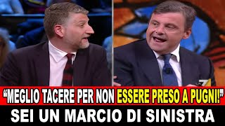 Carlo Calenda PD contro Alessandro Giuli Silenzio Naz di m e Niente Scuse [upl. by Brandwein517]