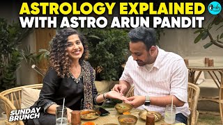 Understanding Astrology Over Sunday Brunch with Astrologer Arun Pandit  Ep 133  Curly Tales [upl. by Yttap928]