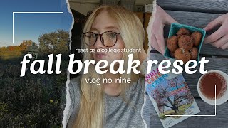 Fall Break Reset  restocking amp deep cleaning  vlog no 9 [upl. by Hallimaj]