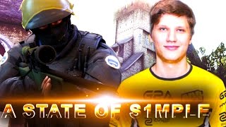 A quotSTATEquot OF S1MPLE  CSGO BEST OF S1MPLE VAC SHOTS INSANE PLAYS amp MORE [upl. by Margarete]