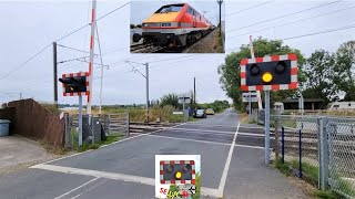 Balderton Bullpit Lane Level Crossing Nottinghamshire [upl. by Landers]