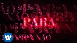 Anitta  Não Para Official Lyric Video [upl. by Nylad]