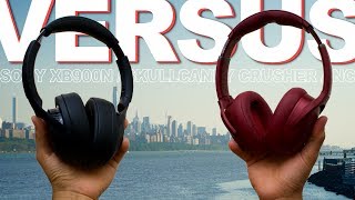 Skullcandy Crusher ANC Vs Sony XB900N  Two Great Bass Head Headphones [upl. by Clemmie]