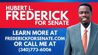 Vote 7 Hubert L Frederick for Senate StCroix USVI [upl. by Liz581]