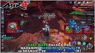 MIR4  GANTO MAG FARM NG RARE NOIRSOUL AT RARE MATS MIR4 ITABI MO AKO NA BAHALA  F2P [upl. by Akirrehs]