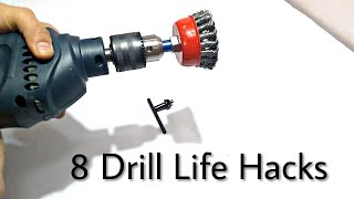 8 Drill Machine Hacks [upl. by Rajiv]