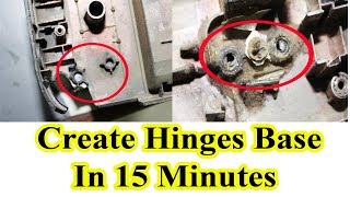 Repair Laptop Hinges base in 15 minutes tricks [upl. by Je156]