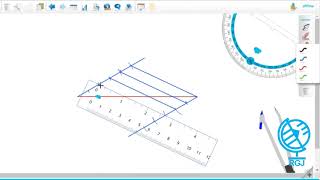 How to draw a Simple Graphical Scale साधी प्रमाणपट्टी [upl. by Hanny]