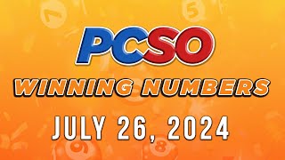 P52M Jackpot Ultra Lotto 658 2D 3D 4D and Mega Lotto 645  July 26 2024 [upl. by Jabe]