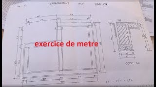 Exercice corriger de mètres très important de terrassement Partie 1 [upl. by Vihs]