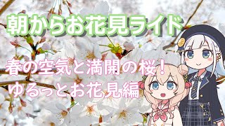 ゆるっと朝からお花見ライド編【VOICEPEAK車載】 [upl. by Cheri]