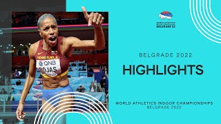 Highlights  World Indoor Championships Belgrade 22 [upl. by Boleslaw]