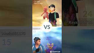 Pokémon go charmeleon vs stantler battle charmeleonvsstantler charmeleon pokemongo ytshort [upl. by Ennayelsel]