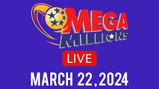 Mega Millions Drawing Results Live  Friday 22 March 2024 [upl. by Opaline]