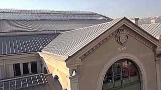 Gare de Lyon Perrache dans le Rhône vue par drone [upl. by Yrahk335]