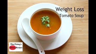 Weight Loss Tomato Soup Recipe  Oil Free Skinny Recipes  Weight Loss Diet Soup  Immune Boosting [upl. by Noteloc]