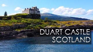 DUART CASTLE IN SCOTLAND 4K  ISLE OF MULL [upl. by Nahgeem]