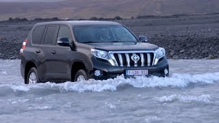 2016 Toyota Land Cruiser Prado OffRoad Driving in Iceland [upl. by Loydie]