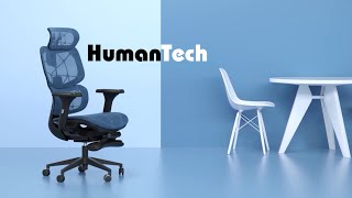 Prezentare Scaun de birou ergonomic HumanTech [upl. by Nawuj949]