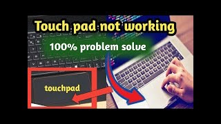 How to Fix Laptop Touchpad Problem Windows 1110  Fix Touchpad Not Working [upl. by Morvin973]