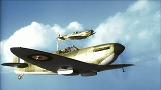 WW2  The Battle of Britain Real Footage in Colour [upl. by Aiksas]